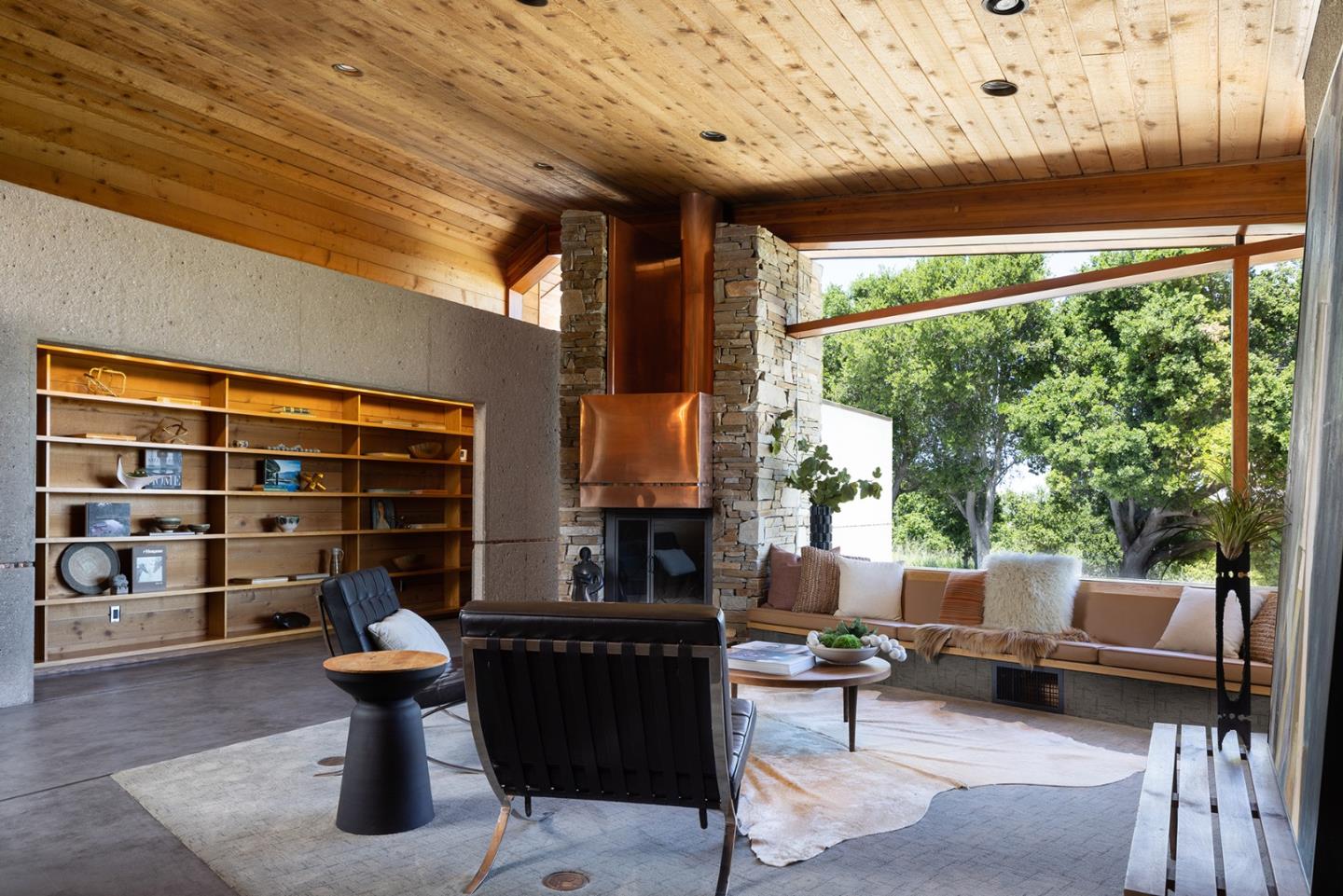 26225 Rinconada Drive Carmel Valley, CA 93924 - Photo 12 of 44 a living room with furniture and a large window