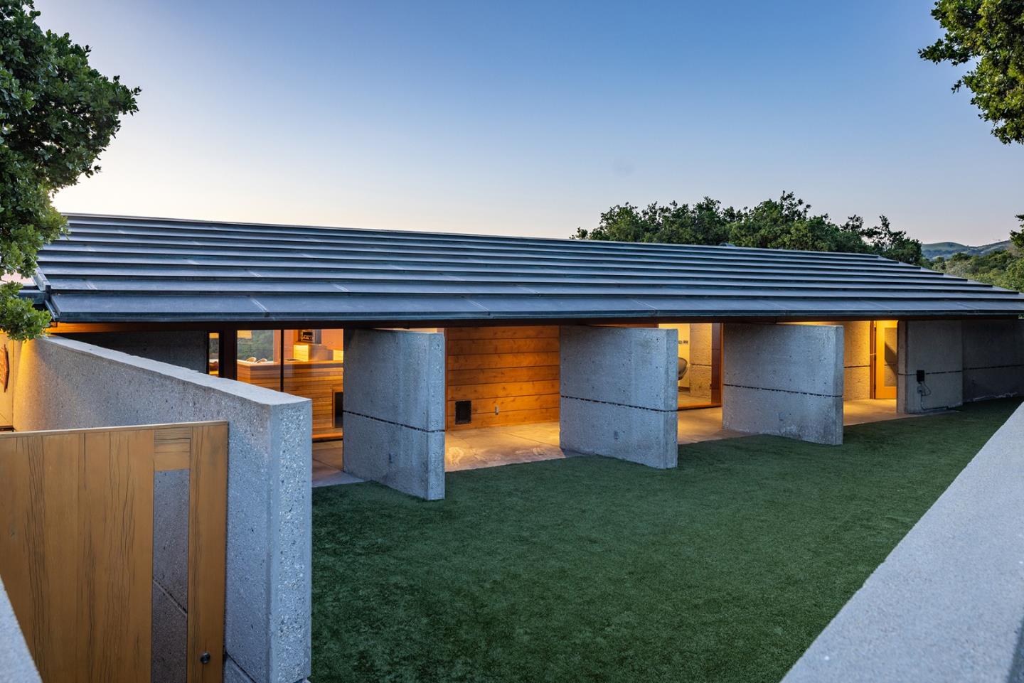 26225 Rinconada Drive Carmel Valley, CA 93924 - Photo 36 of 44 a backyard of a house