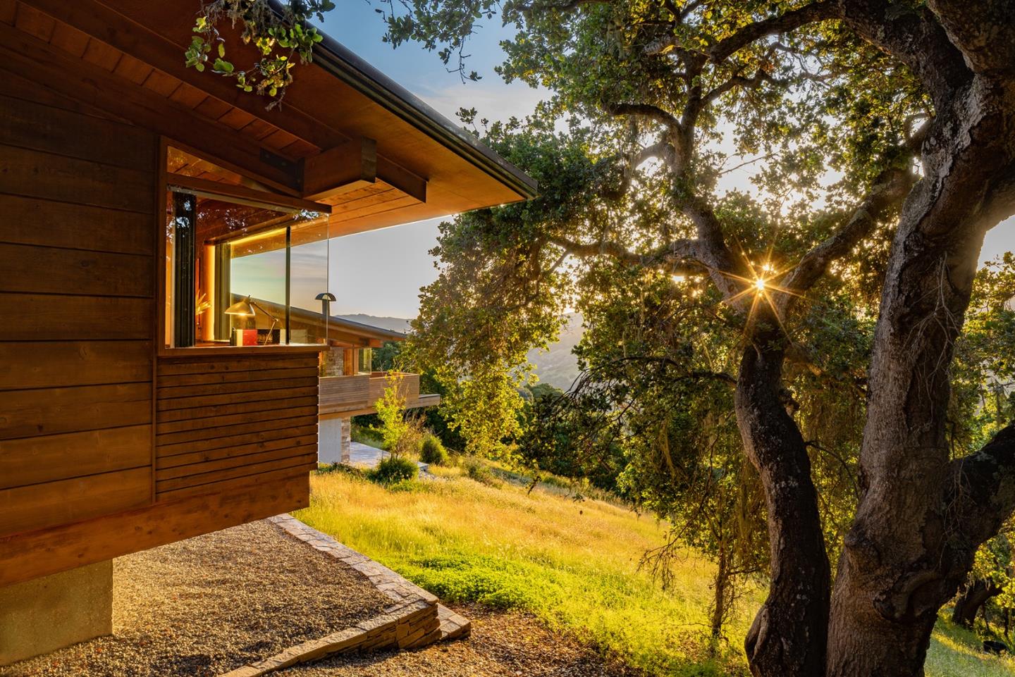 26225 Rinconada Drive Carmel Valley, CA 93924 - Photo 4 of 44 a view of a backyard of the house