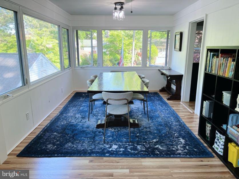 5885 9th Road North Arlington, VA 22205 - Photo 17 of 48 Bright, airy dining space with scenic views.