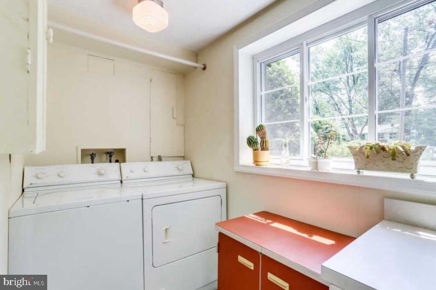 5885 9th Road North Arlington, VA 22205 - Photo 39 of 48 Lower level Laundry space with natural light.