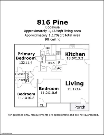 $129,000 | 816 Pine Street, Bogalusa, LA 70427
