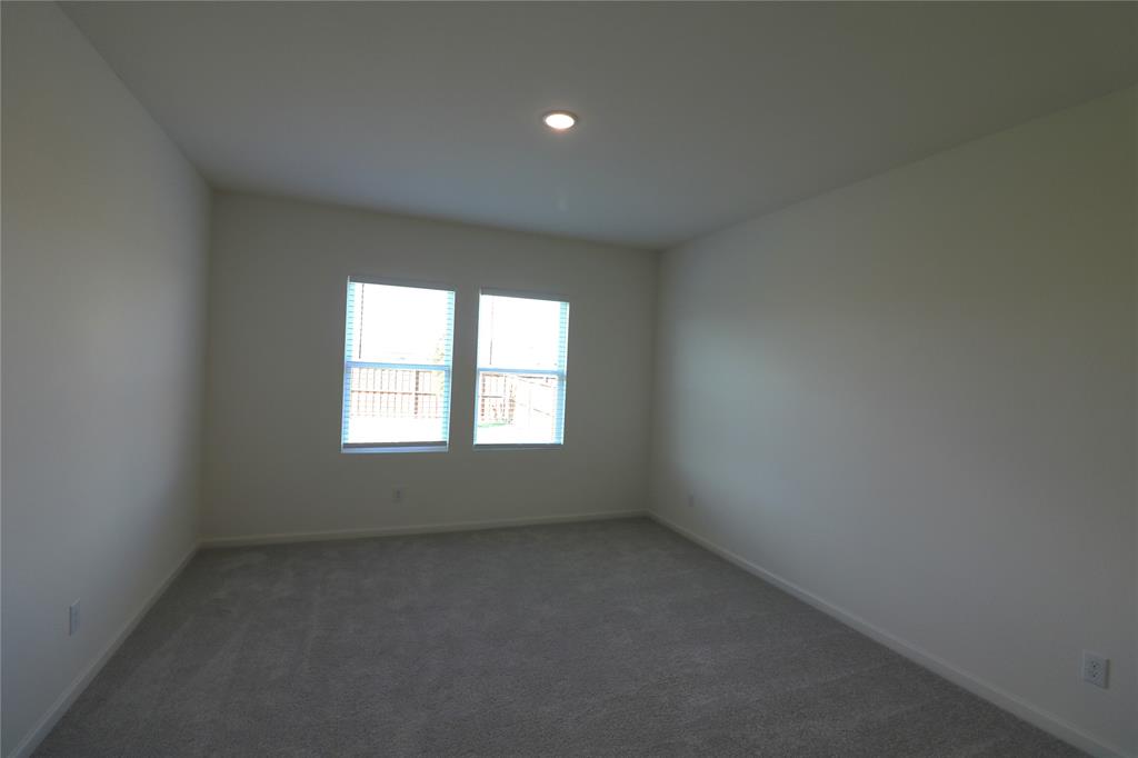 1301 Elliott Road Howe, TX 75459 - Photo 9 of 27 Recessed ceiling lighting, light gray wall paint, light gray carpet, and two double-hung windows