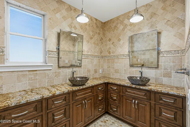 a view of a city and an ocean view