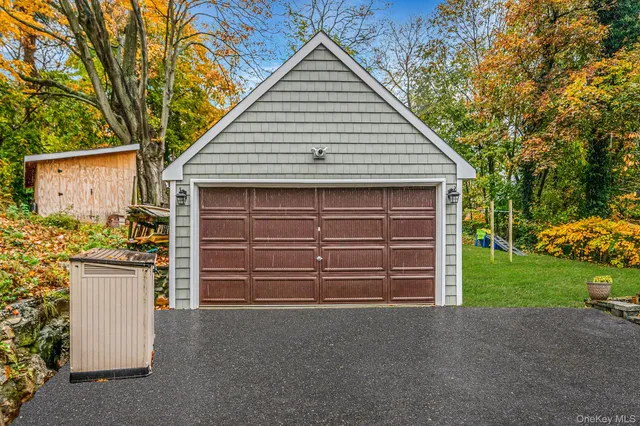 a picture of a room with wall painting