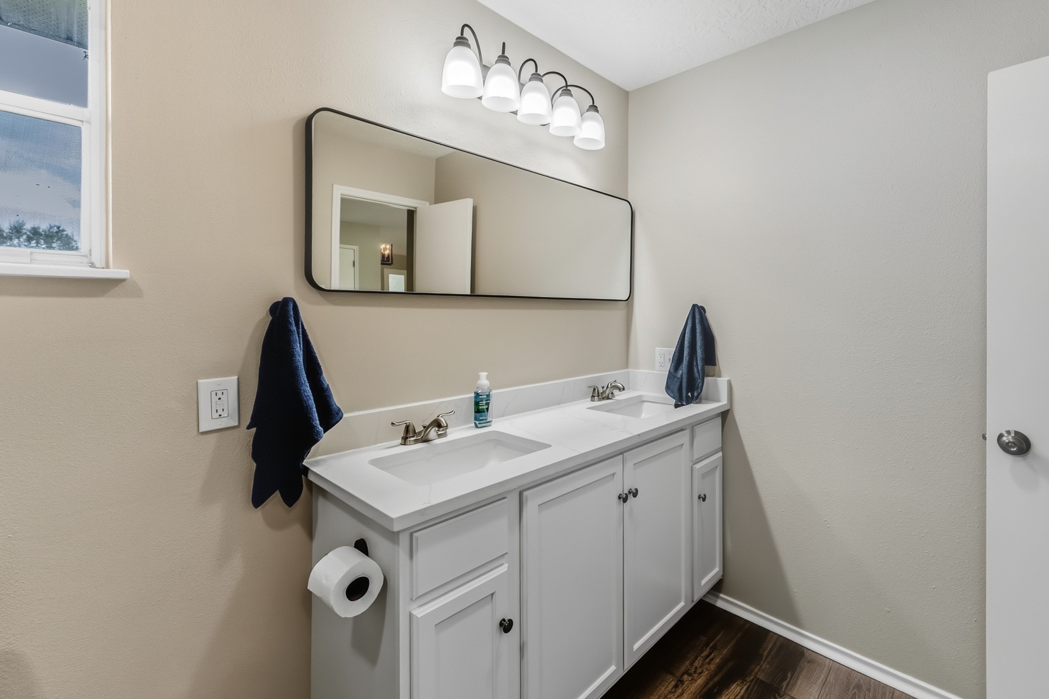 791 Farm To Market 1617 Trinity, TX 75862 - Photo 36 of 50 a bathroom with a sink and a mirror