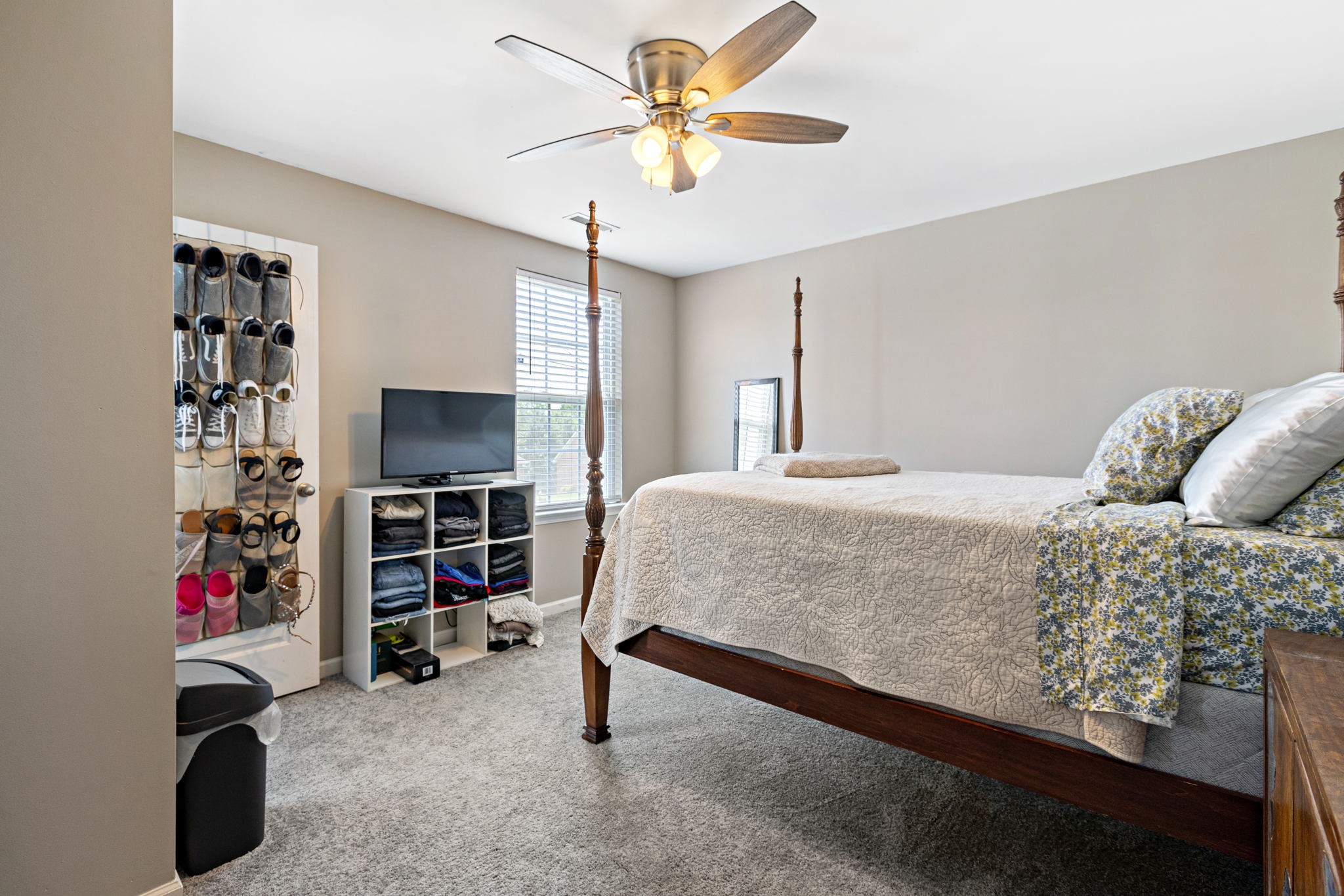 944 Pebble Beach Circle Mount Juliet, TN 37122 - Photo 10 of 19 a bedroom with a bed and a flat screen tv