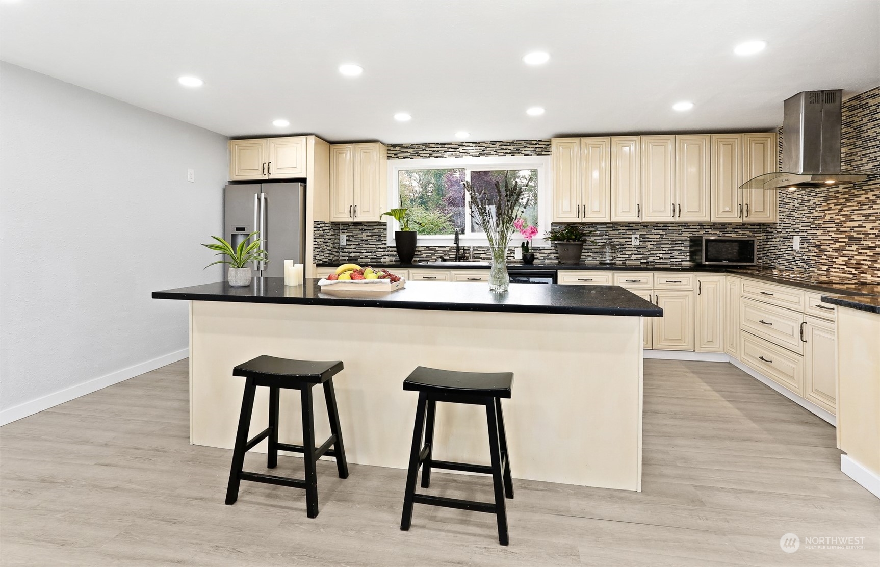 2124 High Avenue Northeast Renton, WA 98056 - Photo 9 of 37 a kitchen with counter top space cabinets and appliances