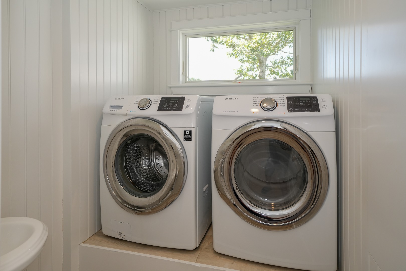 36 R Pulpit Rock Road Oak Bluffs, MA 02557 - Photo 24 of 56 First Floor Laundry room with a view too!