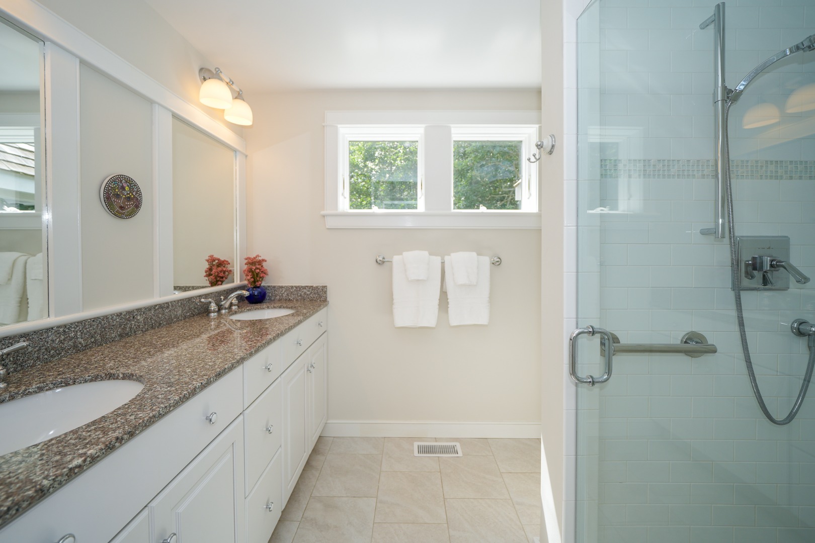 36 R Pulpit Rock Road Oak Bluffs, MA 02557 - Photo 42 of 56 Primary Tiled bathroom