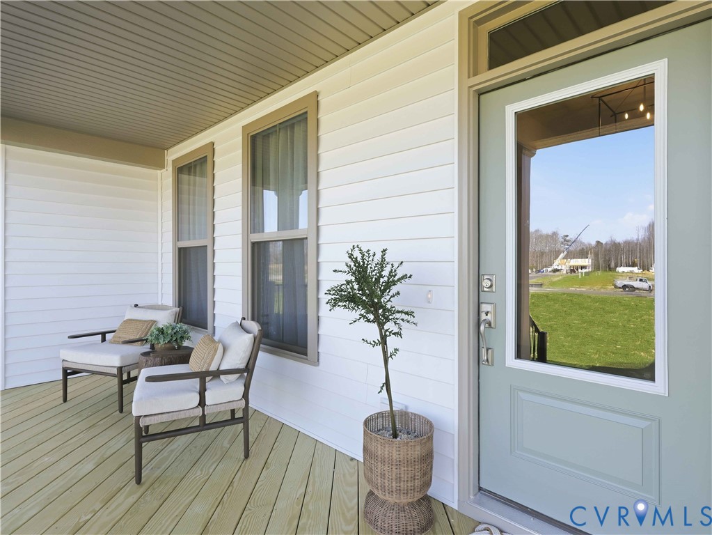 3947 Robins Ridge Drive Moseley, VA 23120 - Photo 5 of 30 Porch -photo not of the actual home.