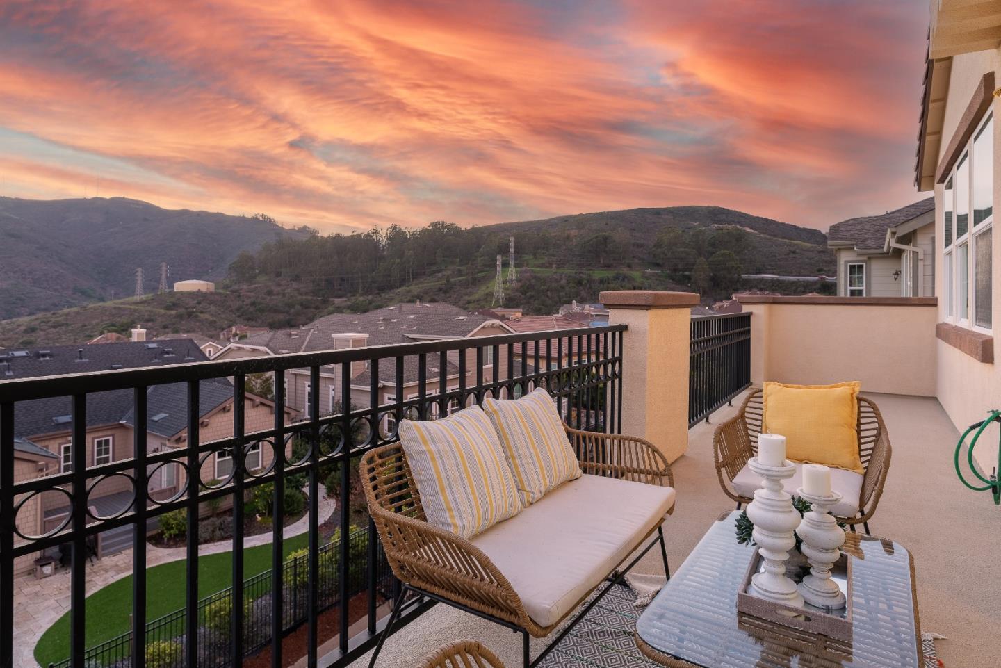 147 Elderberry Lane Brisbane, CA 94005 - Photo 44 of 56 a view of a chairs in roof deck