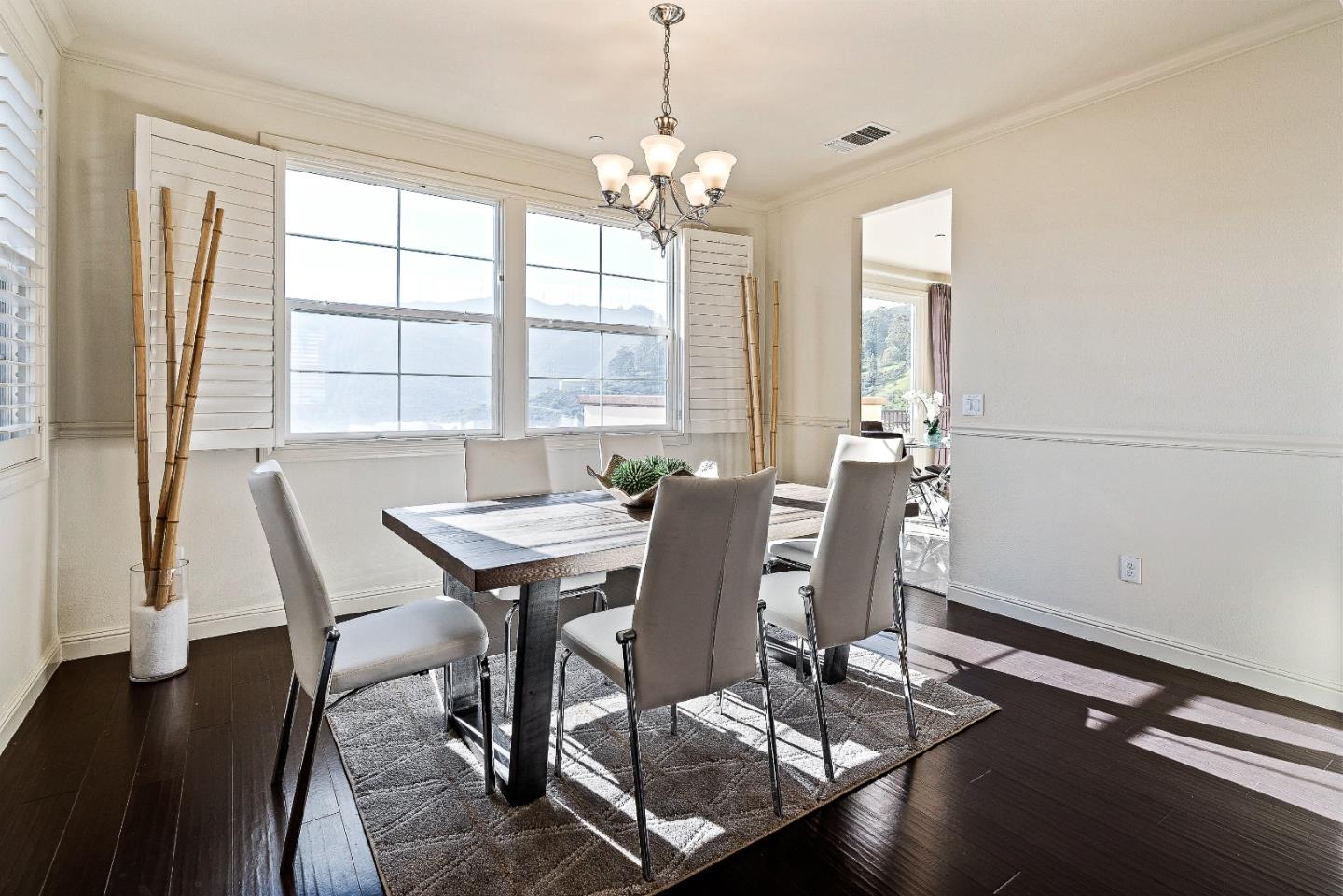 147 Elderberry Lane Brisbane, CA 94005 - Photo 10 of 56 a dining room with furniture and window