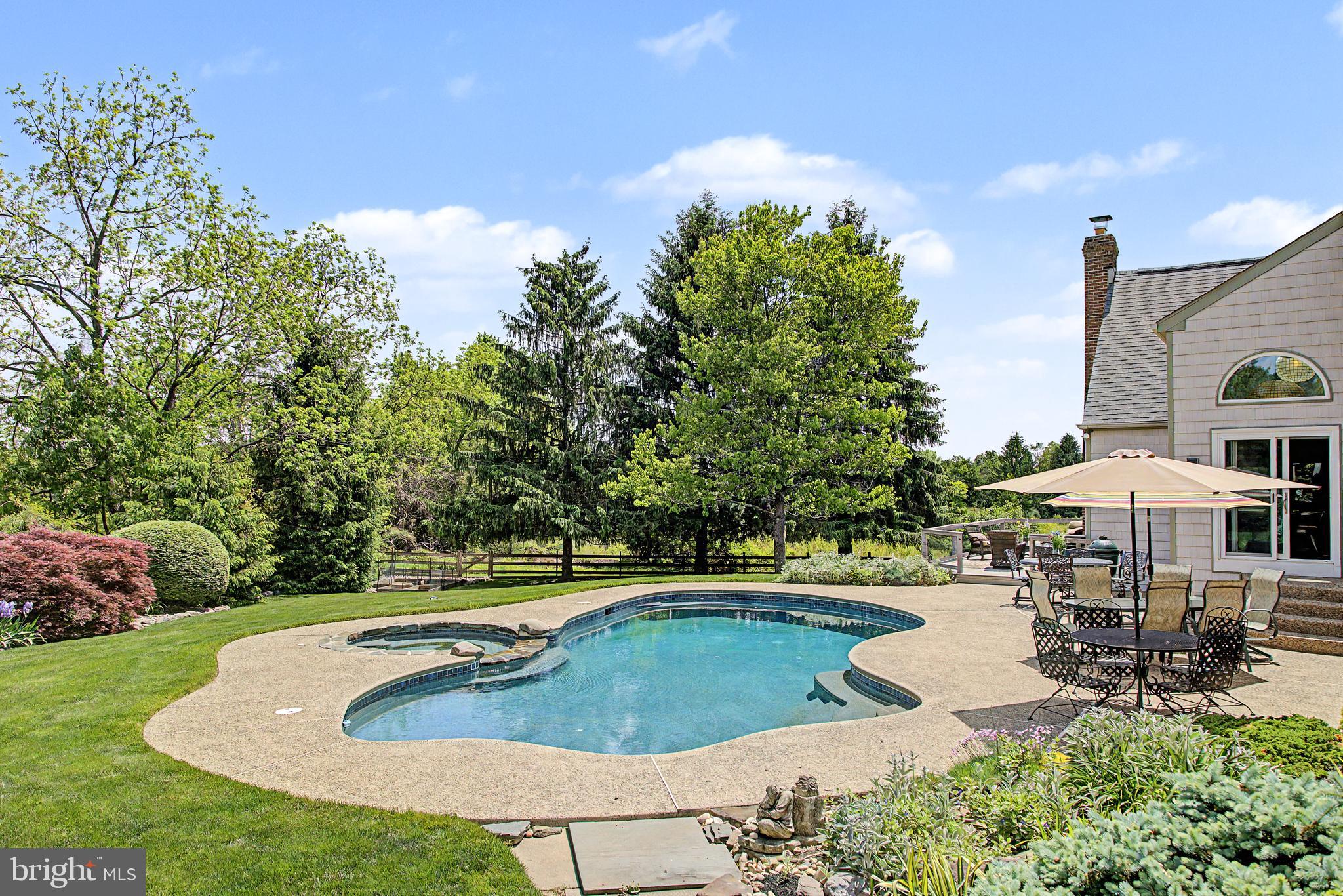 4009 Smoke Road Doylestown, PA 18902 - Photo 51 of 52 a view of a swimming pool with a patio