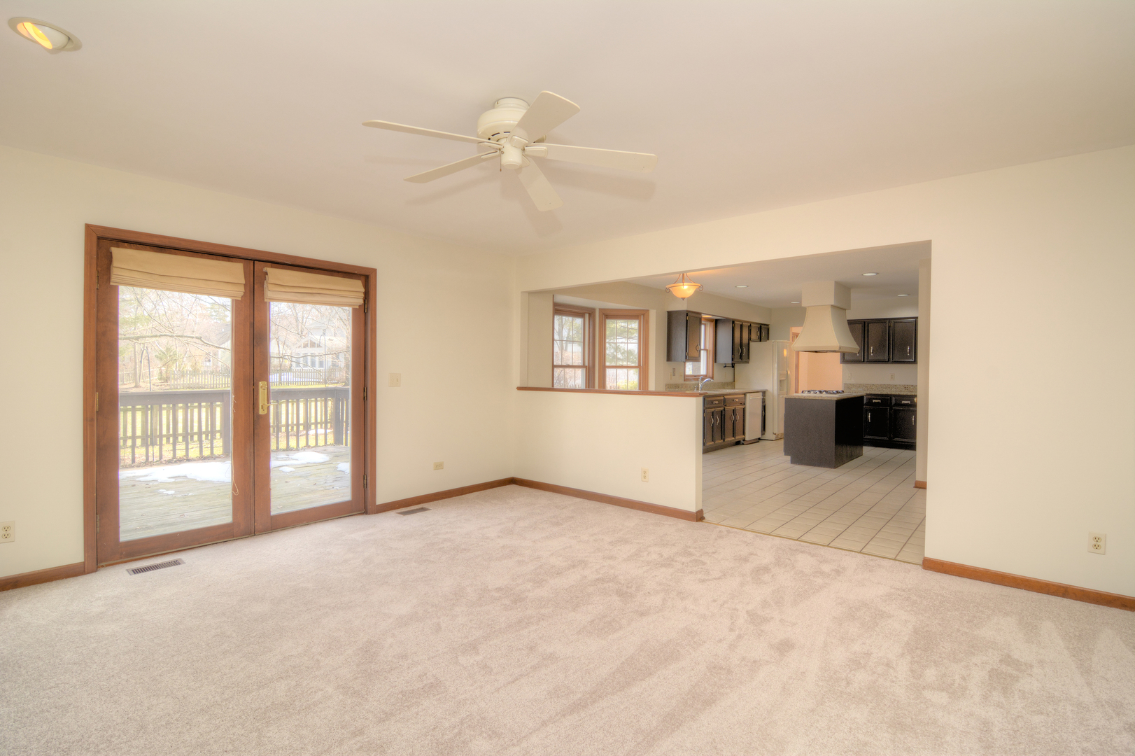 1950 Huntington Road St. Charles, IL 60174 - Photo 15 of 26 an empty room with windows and fireplace