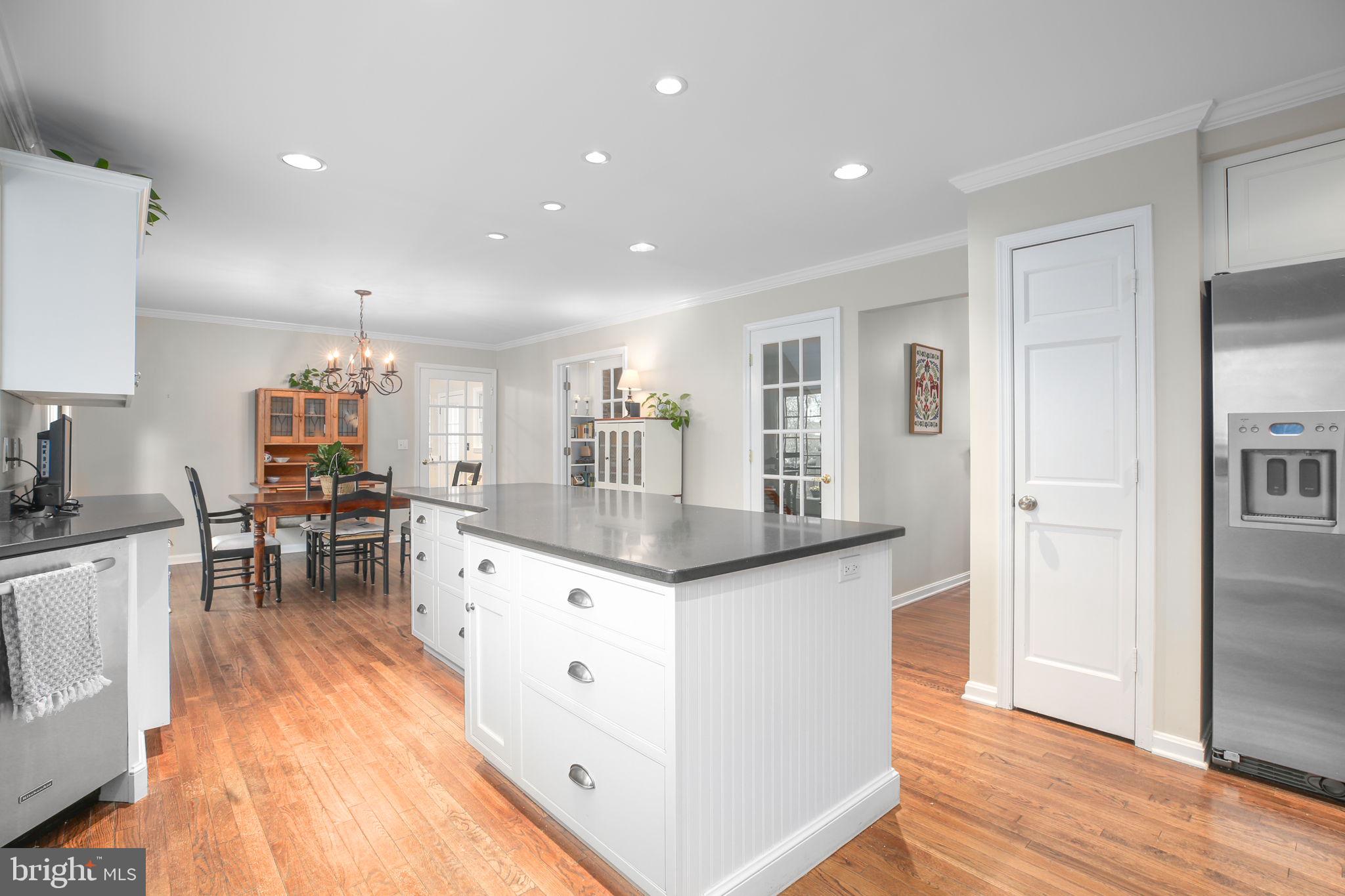 9 Old Ridge Road Fredericksburg, VA 22407 - Photo 16 of 110 a kitchen with stainless steel appliances granite countertop a refrigerator and a stove top oven