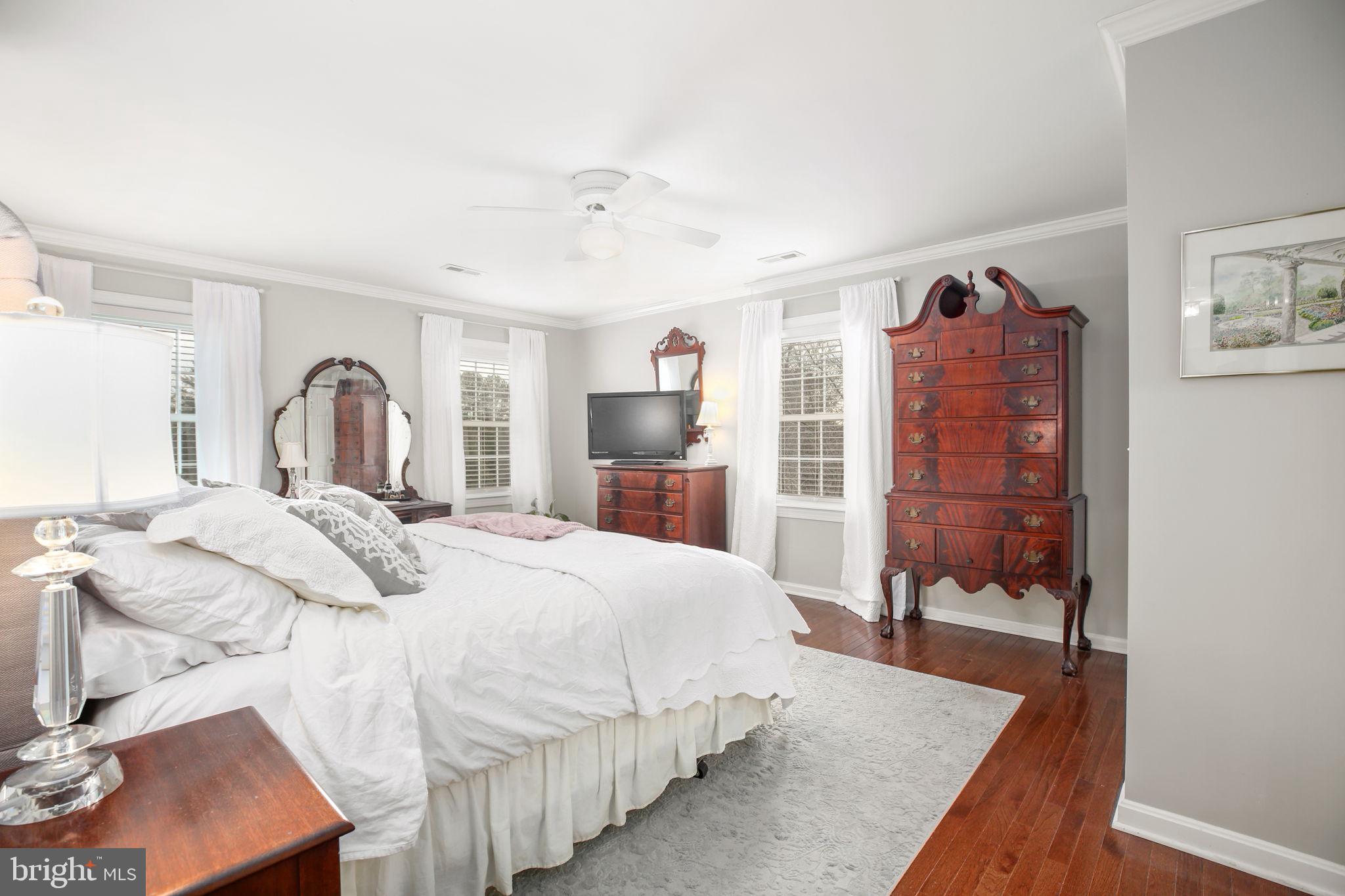 9 Old Ridge Road Fredericksburg, VA 22407 - Photo 27 of 110 a bedroom with a large bed and a dresser