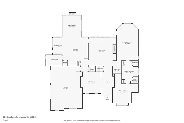 $799,900 | 3315 Kylee Dawn Circle, Lawrenceville, GA 30045