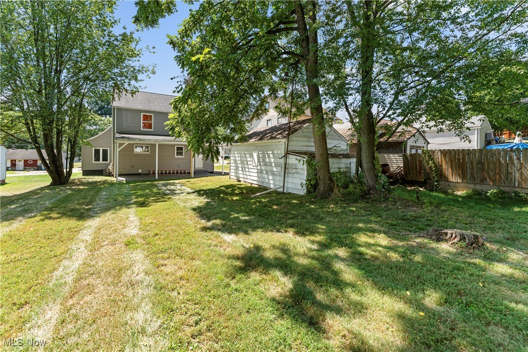 1623 Spangler Road Northeast Canton, OH 44714 - Photo 28 of 28 View of yard with an outbuilding