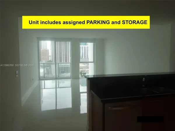 $3,100 | 244 Biscayne Boulevard, Unit 1607, Miami, FL 33132