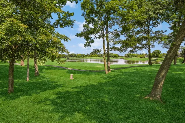 a view of a volley ball court