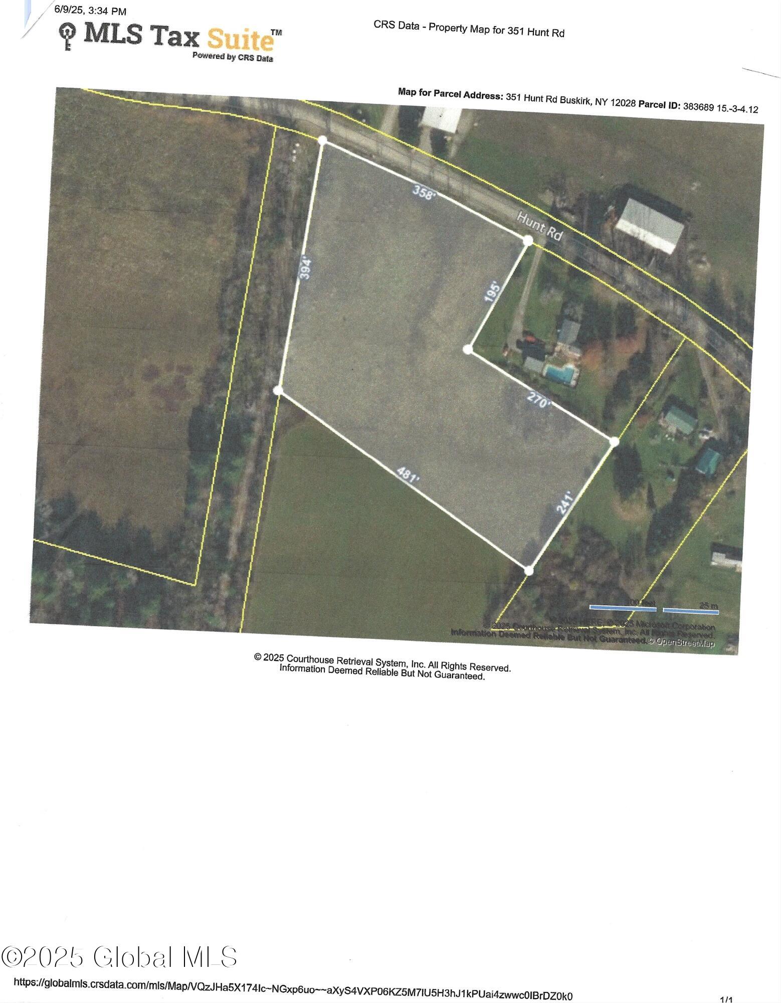 351 Hunt Road Pittstown, NY 12028 - Photo 4 of 18 351 Hunt Rd Map