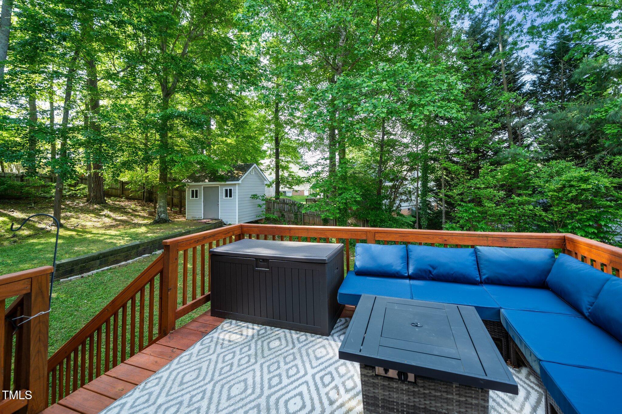 8009 Tobin Place Raleigh, NC 27612 - Photo 24 of 29 a view of sitting area on roof deck