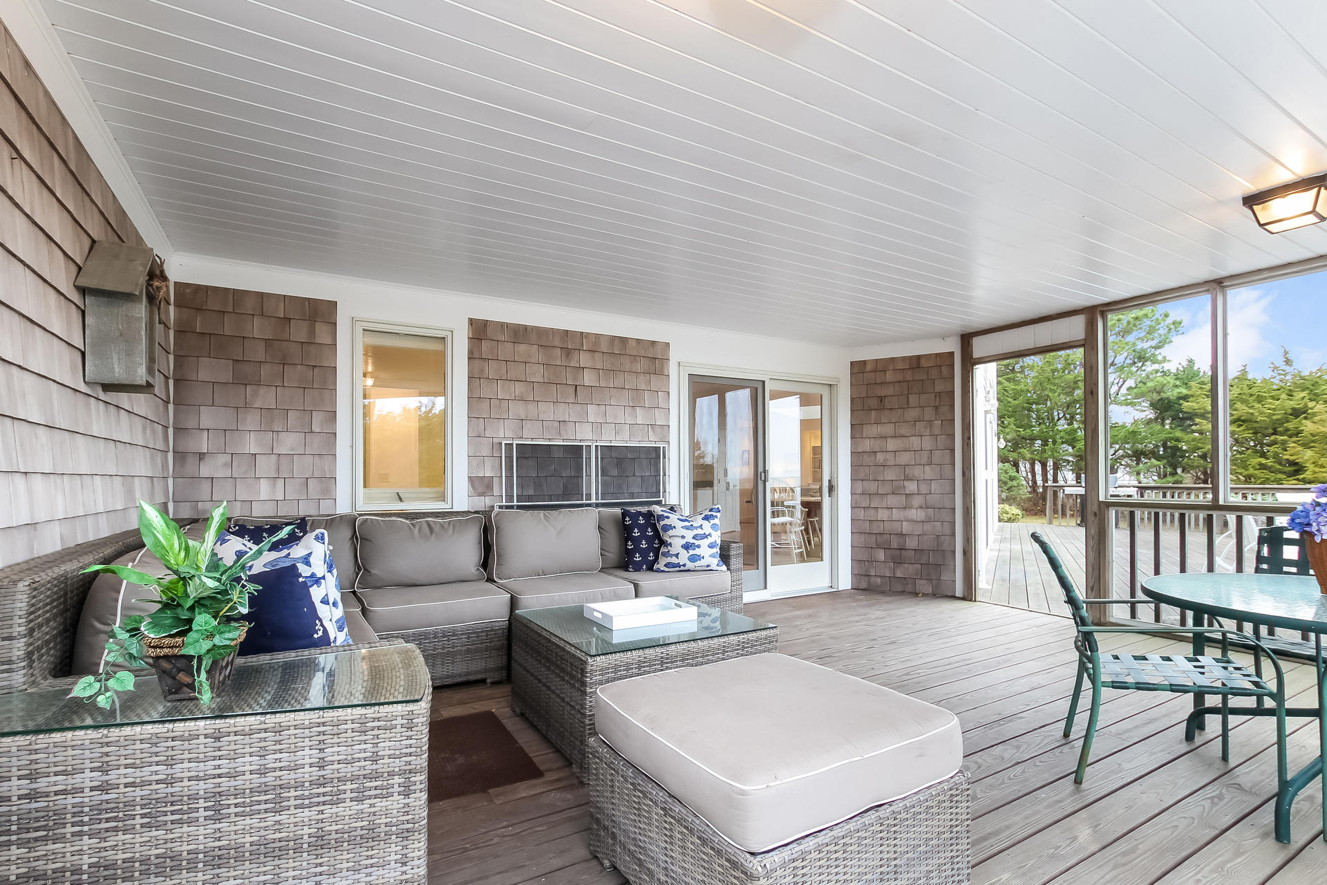 12 Governor Prence Road Brewster, MA 02631 - Photo 14 of 32 a living room with furniture and a potted plant