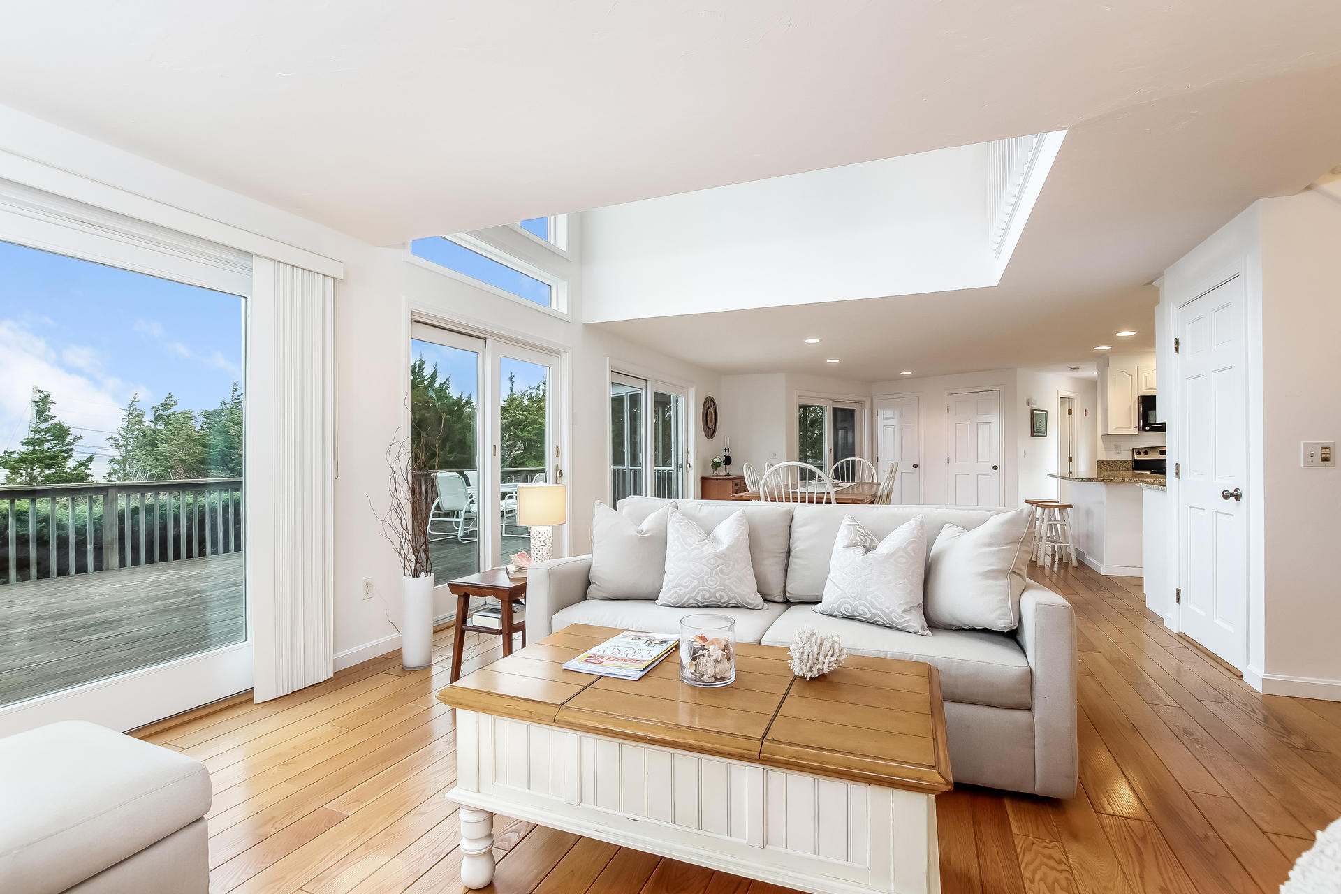 12 Governor Prence Road Brewster, MA 02631 - Photo 6 of 32 a living room with furniture and a large window