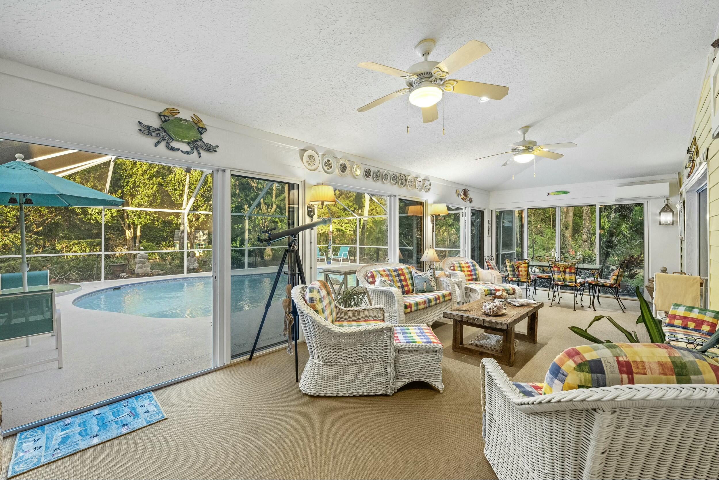 19077 Southeast County Line Road Jupiter, FL 33469 - Photo 31 of 74 Pool/Garden Views