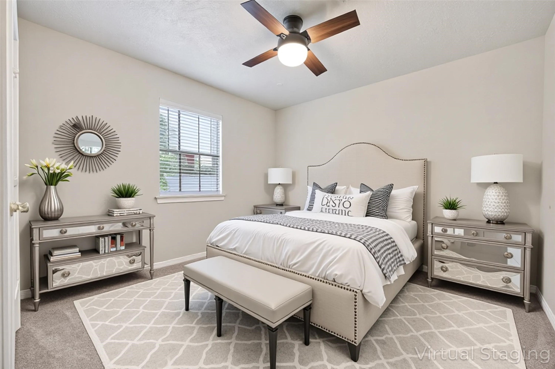 1007 West Cedar River Road Conroe, TX 77316 - Photo 23 of 48 Virtually staged secondary bedroom #3