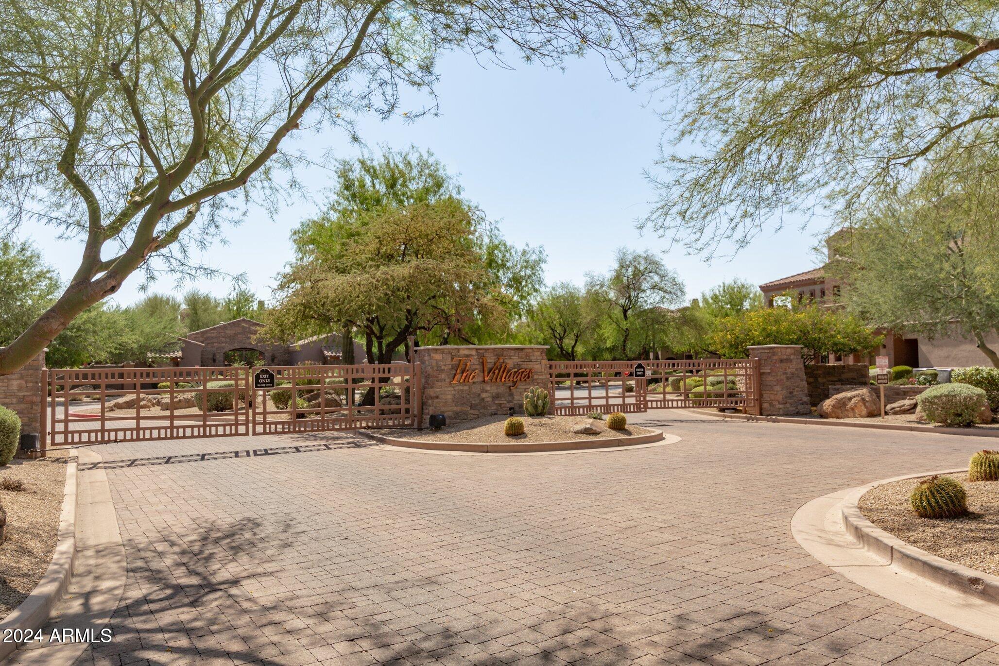 3935 East Rough Rider Road, Unit 1253 Phoenix, AZ 85050 - Photo 21 of 22 Rough Rider Front Gate