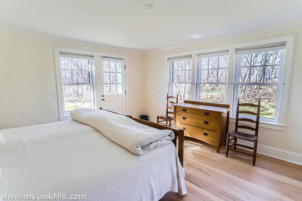 78 Hammett Road Chilmark, MA 02535 - Photo 43 of 53 Lower Level Bedroom Above Ground