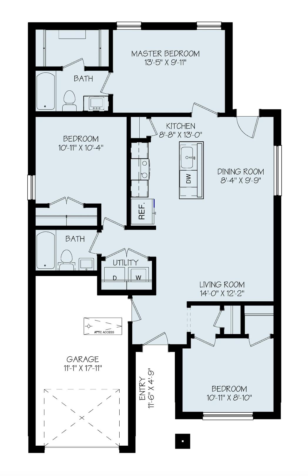 6310 Volney Avenue Lubbock, TX 79407 - Photo 20 of 20 Aspen Floorplan