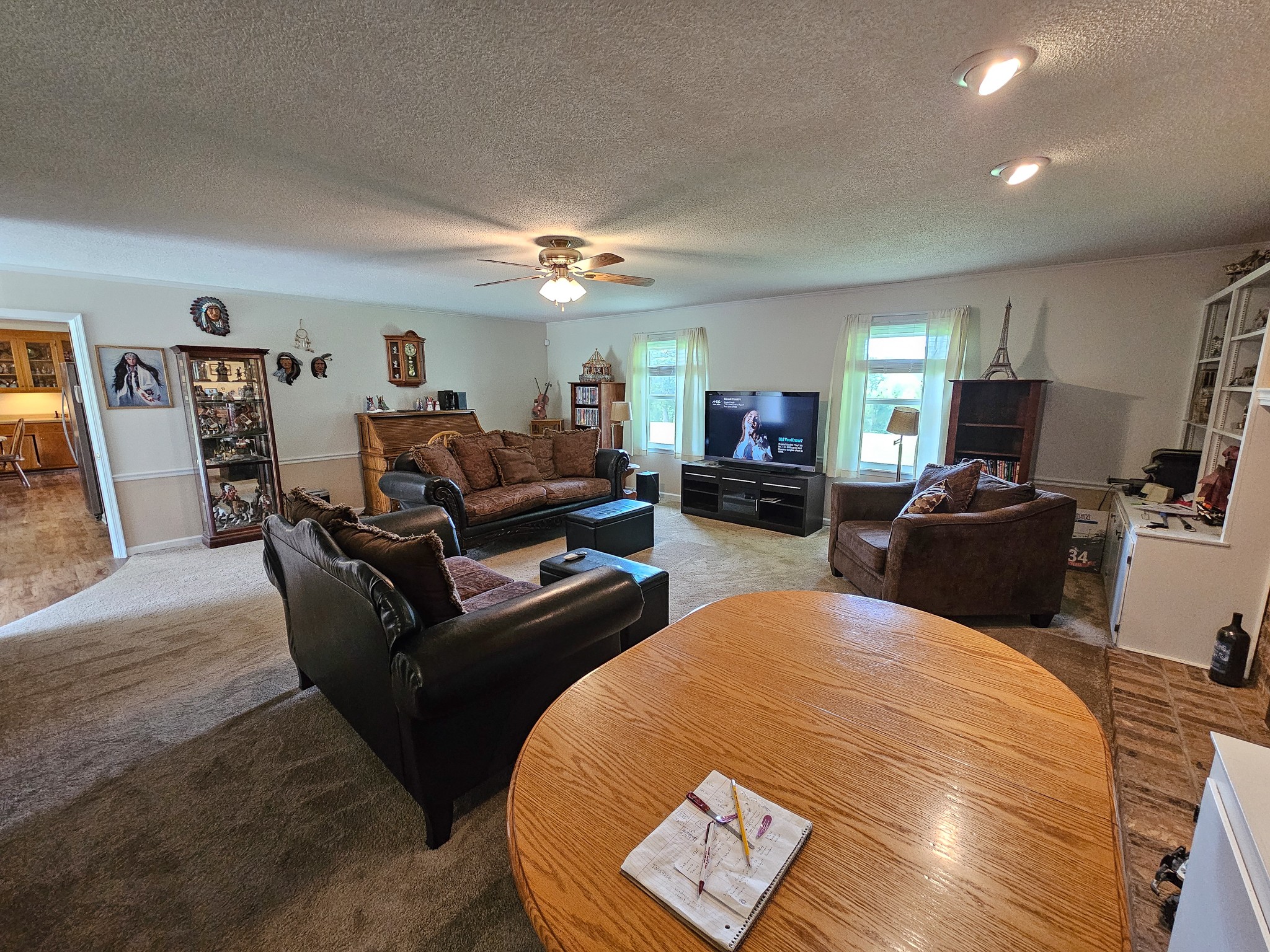 810 Rabbit Branch Road Shelbyville, TN 37160 - Photo 15 of 43 a living room with furniture a couch and a flat screen tv