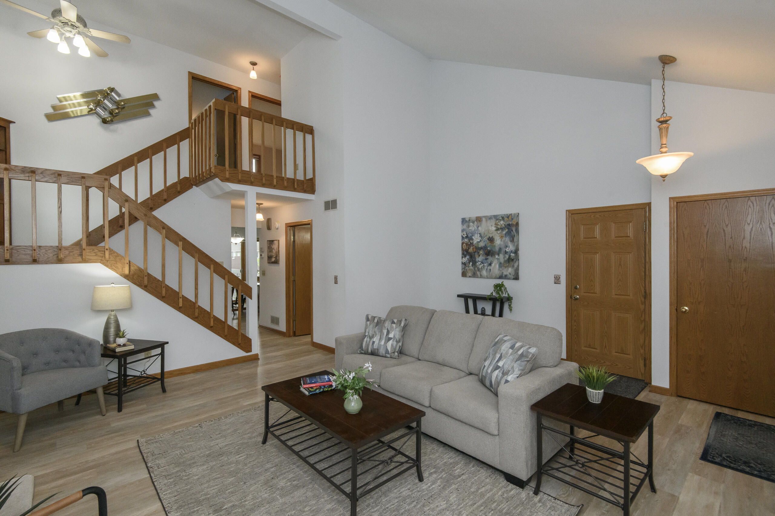1215 Timber Ridge Pewaukee, WI 53072 - Photo 3 of 42 Open staircase