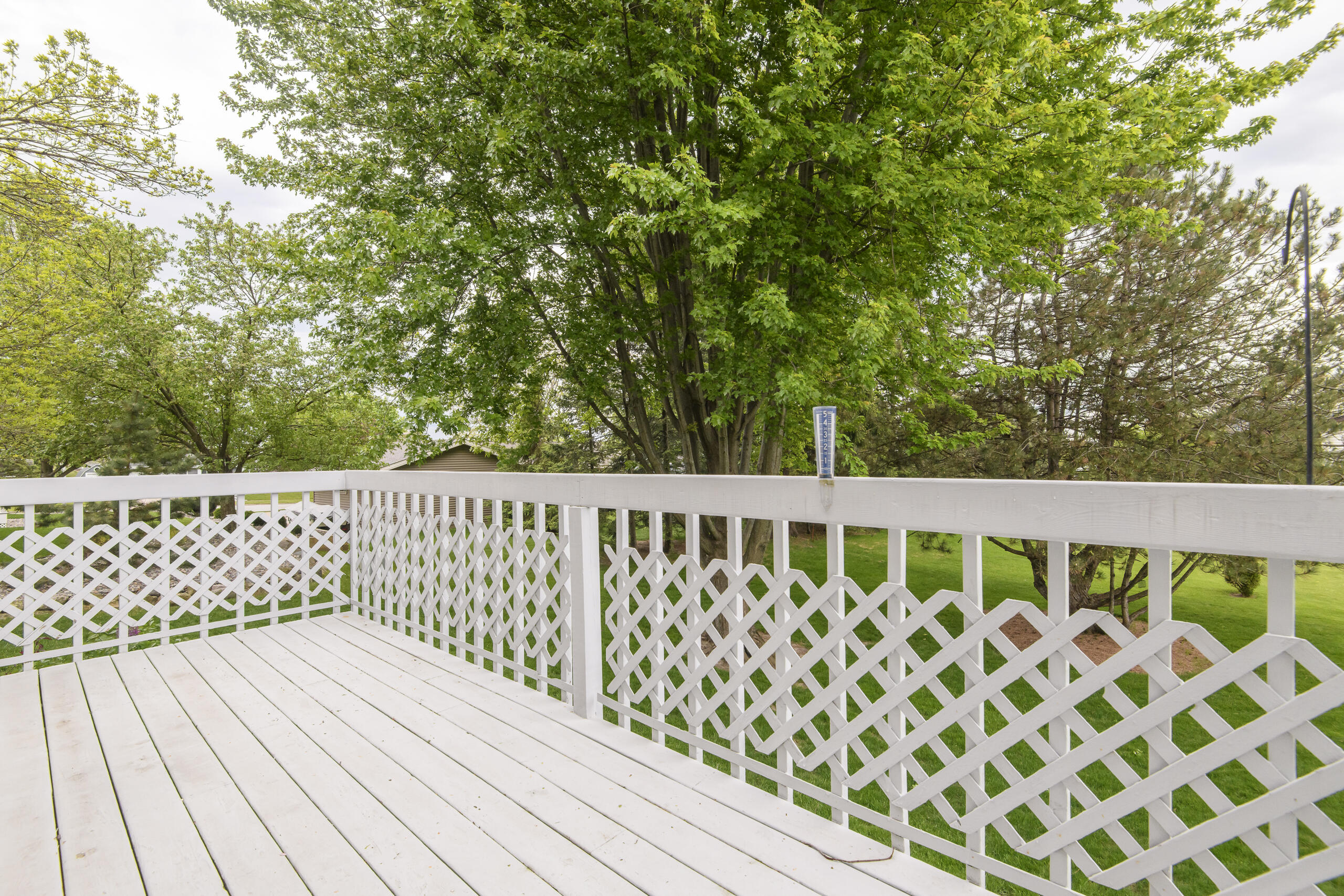1215 Timber Ridge Pewaukee, WI 53072 - Photo 37 of 42 Deck overlooks backyard