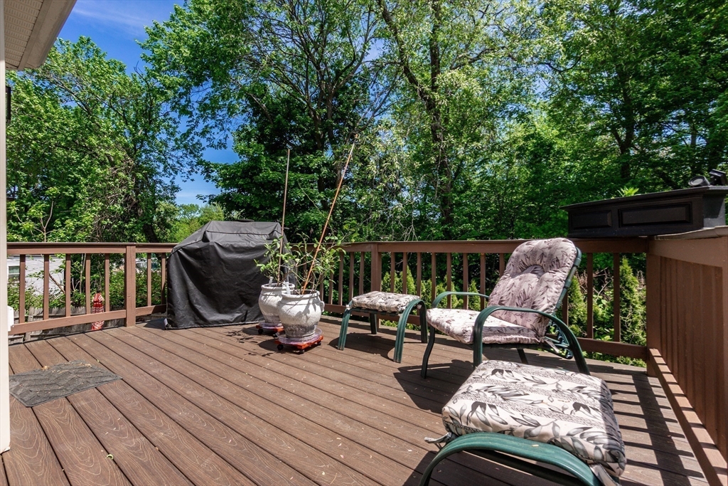 63 Bow Street Saugus, MA 01906 - Photo 34 of 42 a view of roof deck with wooden floor and seating space