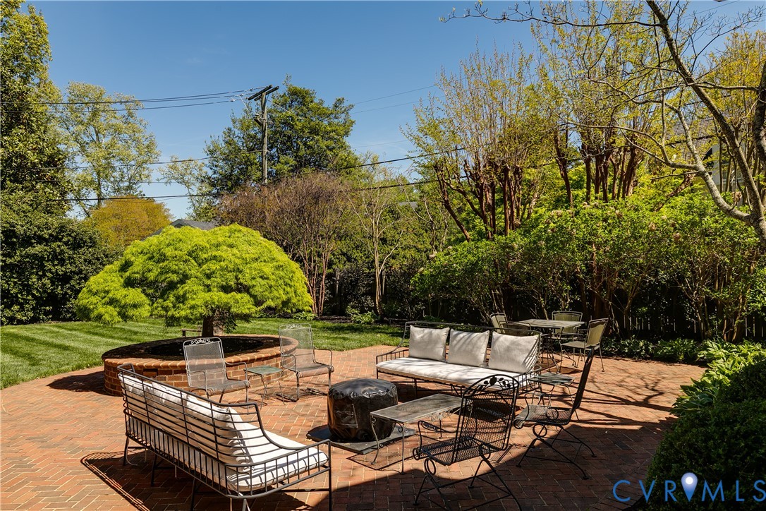 4306 Dover Road Richmond, VA 23221 - Photo 51 of 56 Brick Patio with ample room to entertain