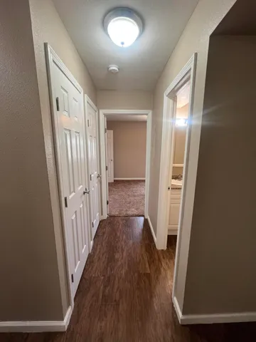 wooden floor in a gallery