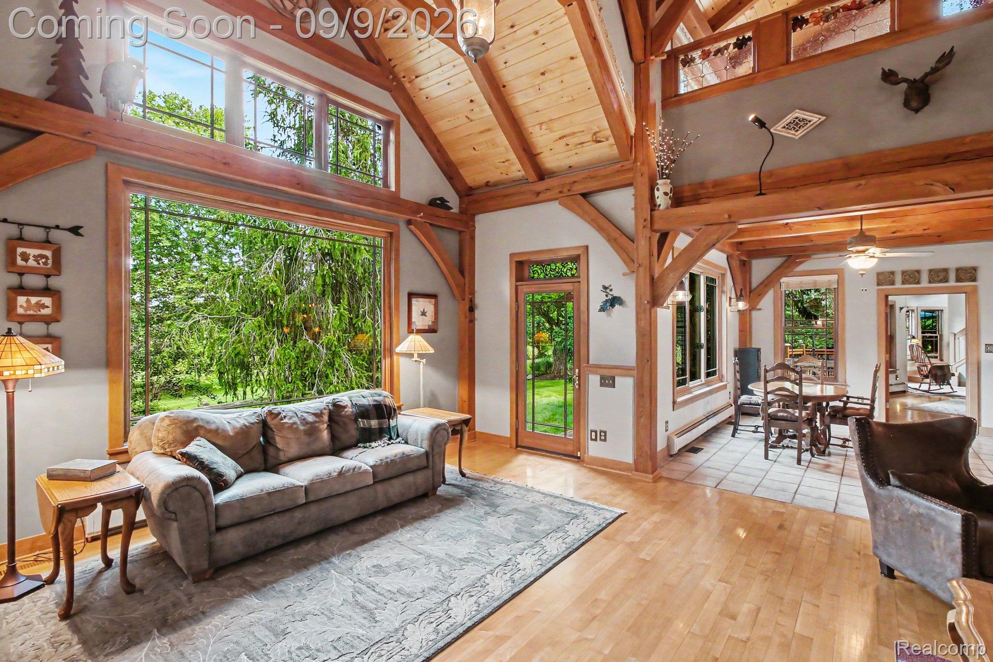 4701 East Allen Road Webberville, MI 48892 - Photo 4 of 75 Gleaming Maple floors