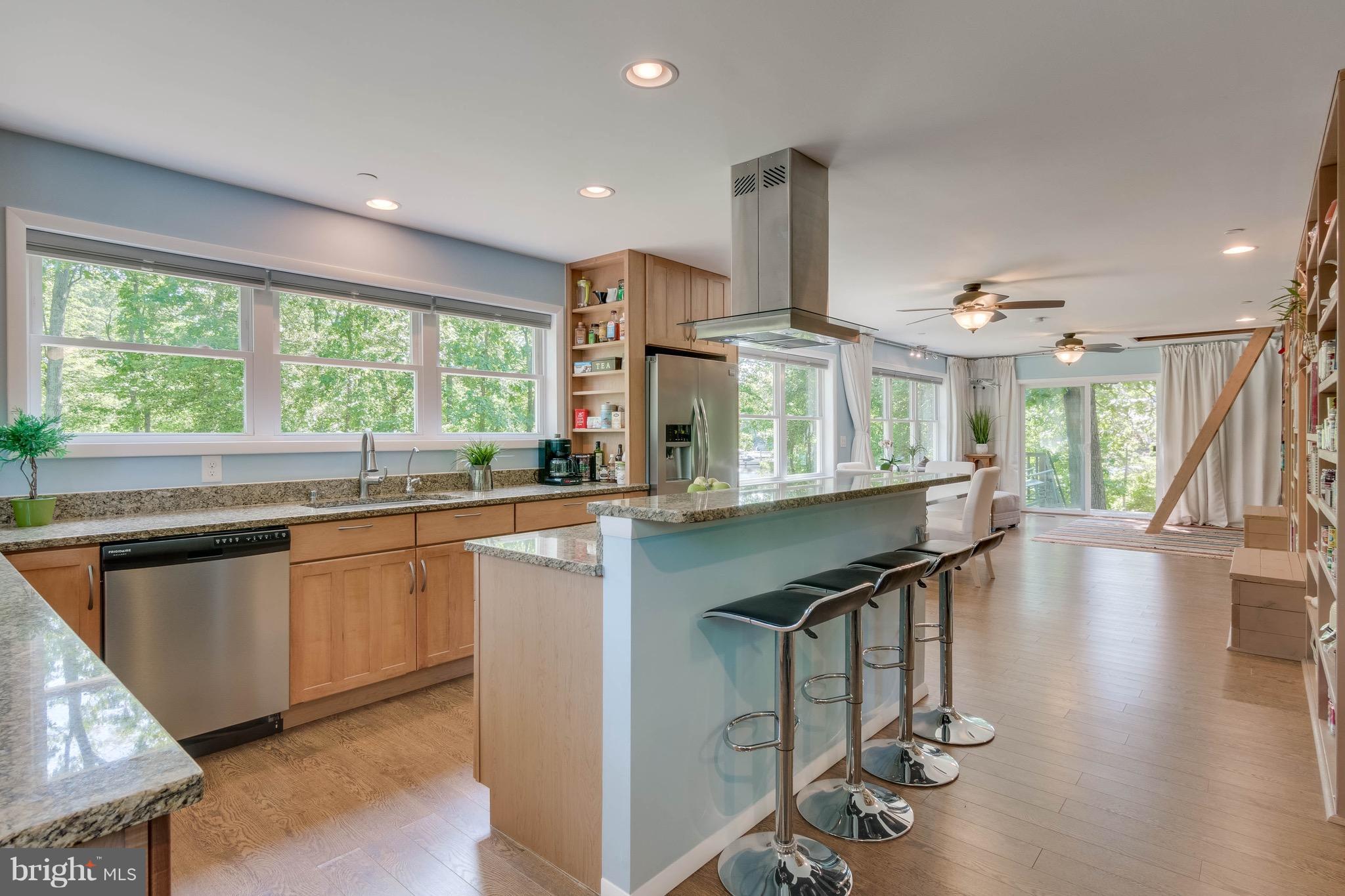 801 Swift Road Pasadena, MD 21122 - Photo 3 of 30 Gourmet Kitchen w/Beautiful Views from All Windows