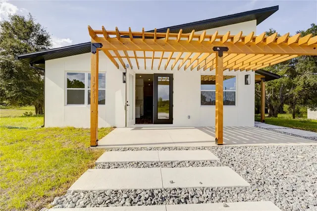 a front view of a house with a porch