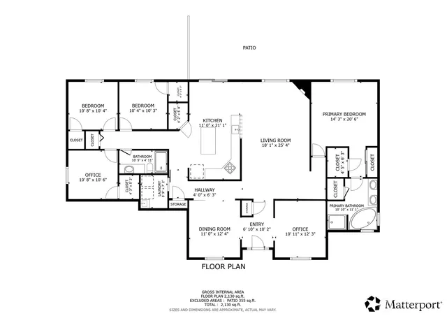 a room with gym equipment and view of living room