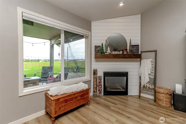 a view of a kitchen and dining table cabinets