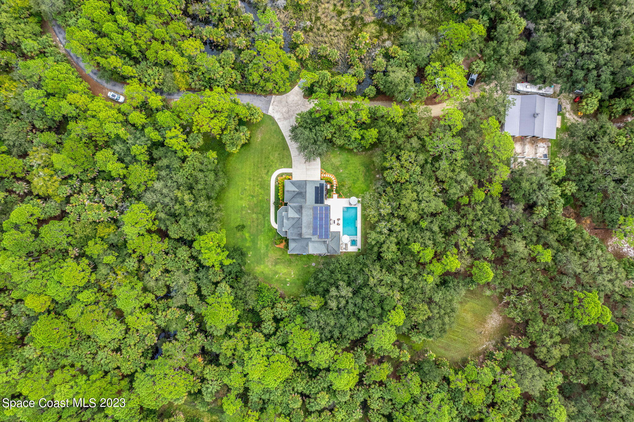 5595 Willoughby Drive Melbourne, FL 32934 - Photo 35 of 40 a bird view of a building