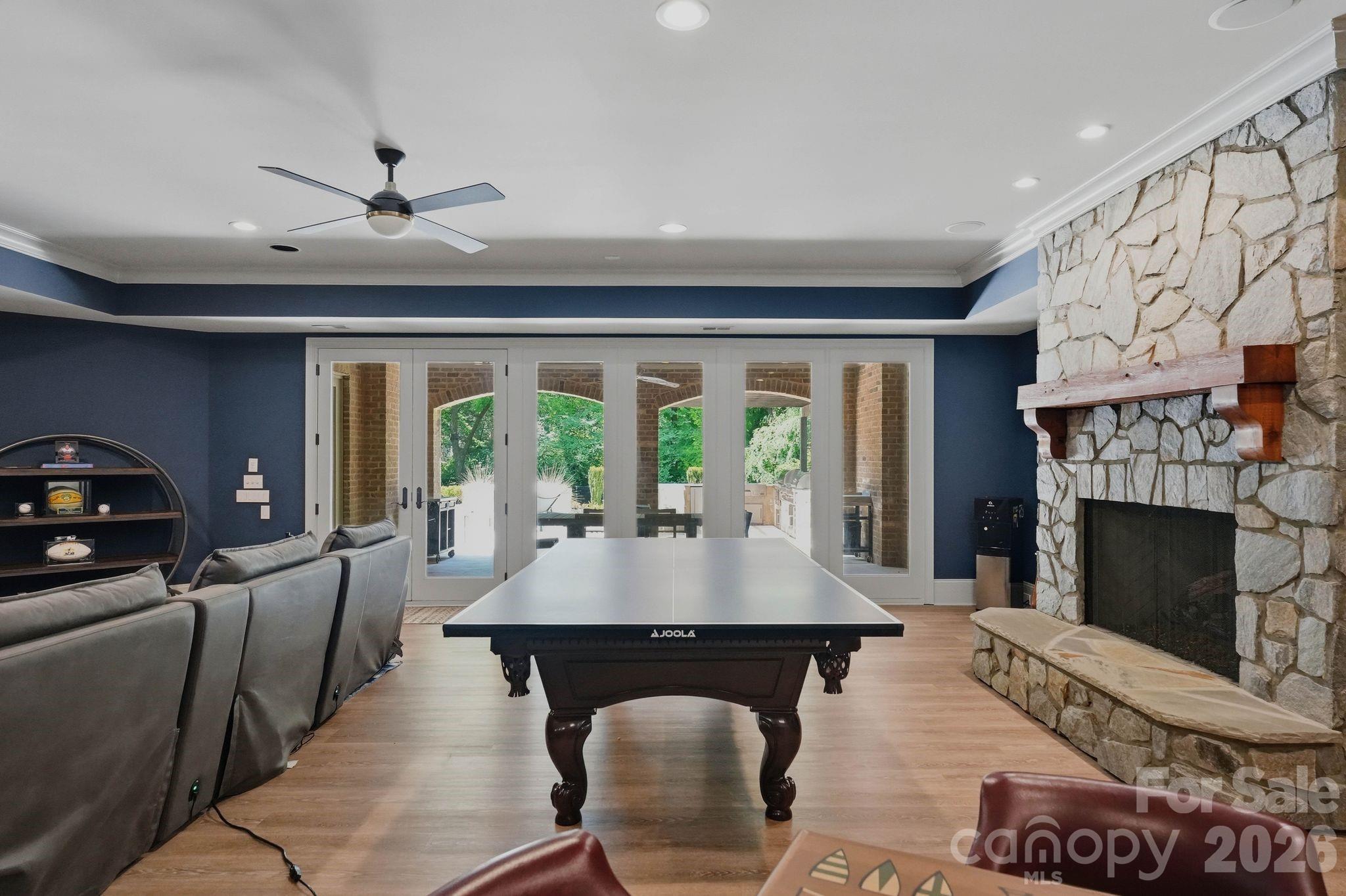 7416 Lee Rea Road Charlotte, NC 28226 - Photo 35 of 48 a view of a dining room with furniture window and outside view
