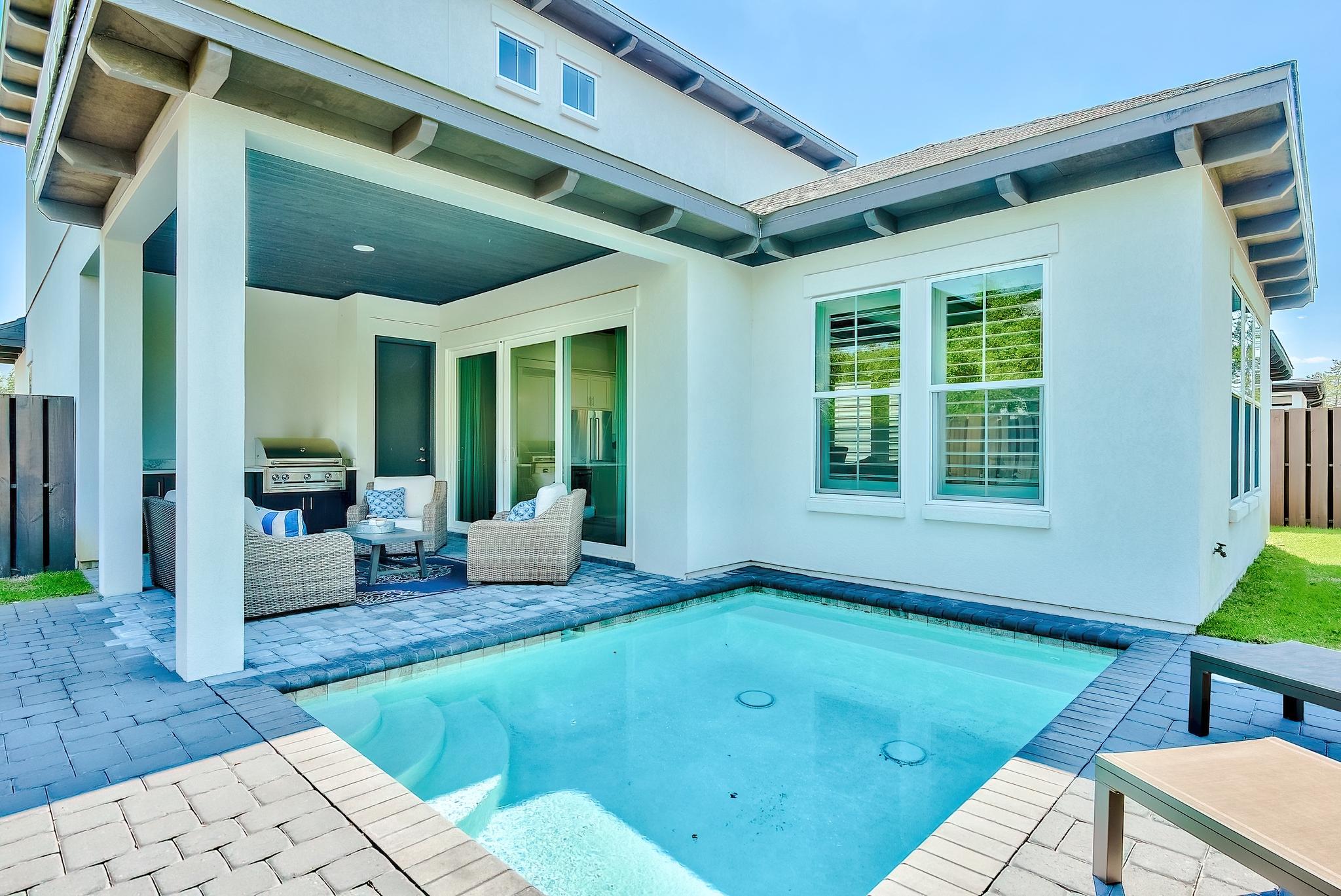61 Carefree Lane Santa Rosa Beach, FL 32459 - Photo 27 of 30 a spacious bathroom with a tub and shower
