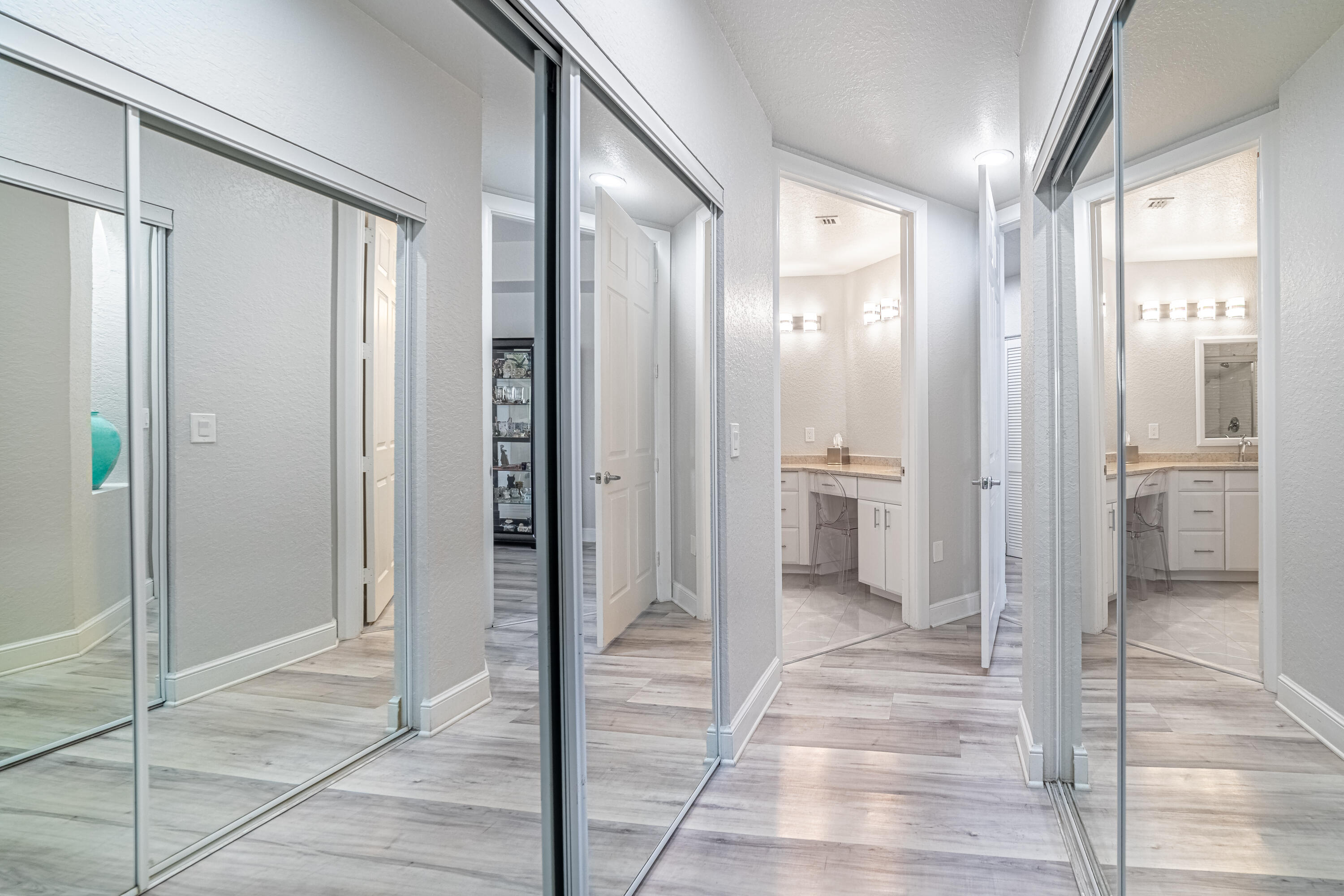 7972 Exeter Boulevard East, Unit 101 Tamarac, FL 33321 - Photo 17 of 32 Bedroom1-Closet Hallway