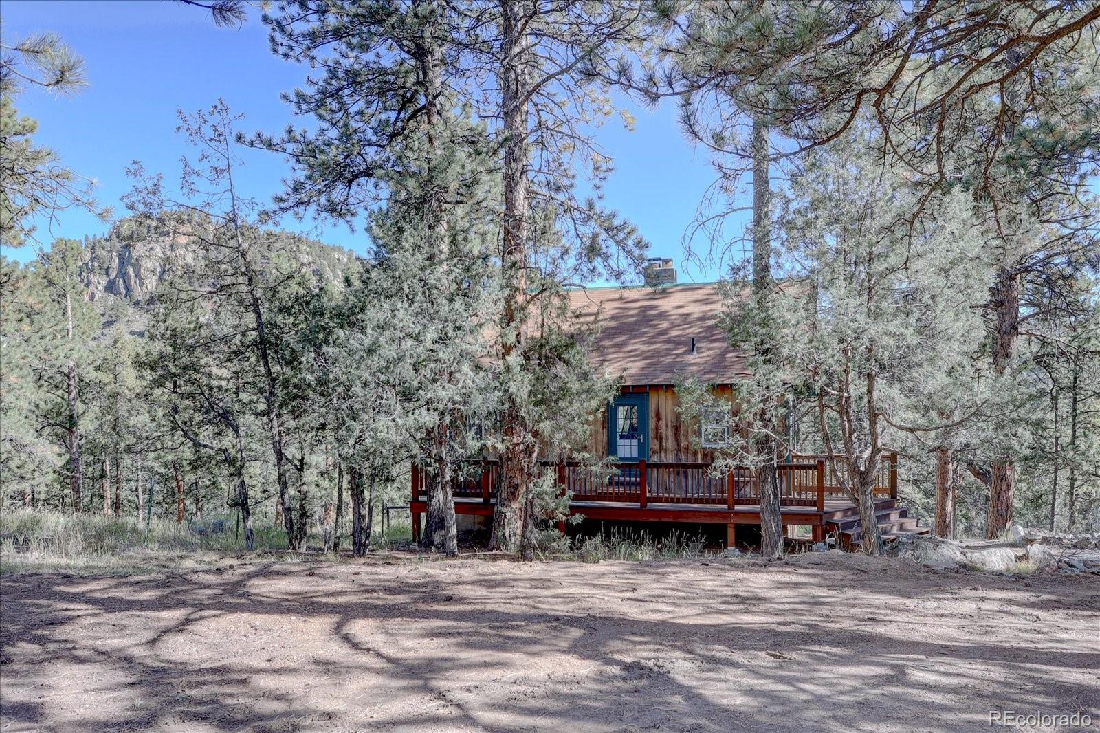 1999 Roland Drive Bailey, CO 80421 - Photo 4 of 33 a view of a chairs in a patio